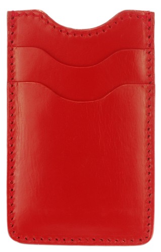 Salvatore Ferragamo Leather iPhone Smart Phone Case w/Credit Card