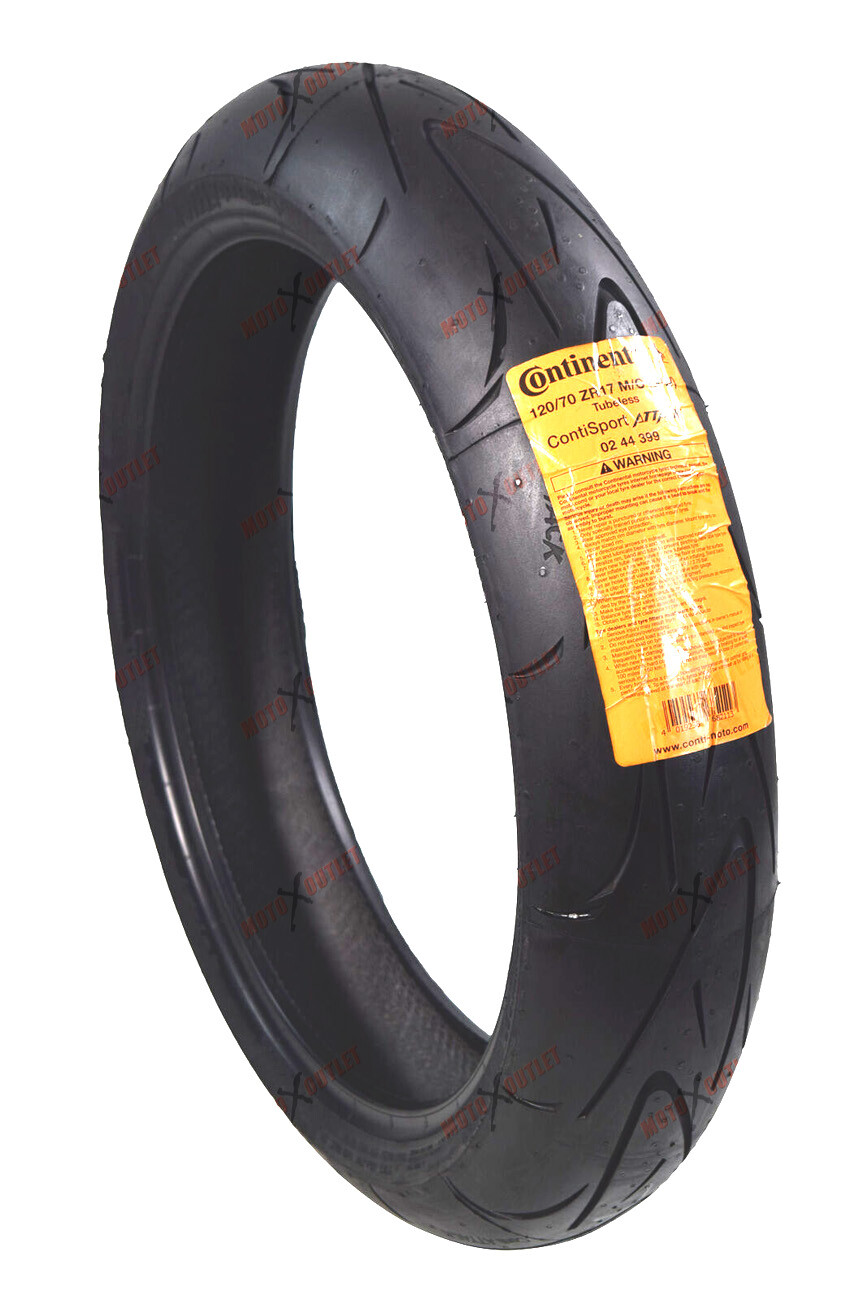 Continental 120/7017 Sport Attack Motorcycle Tire Front Conti 120