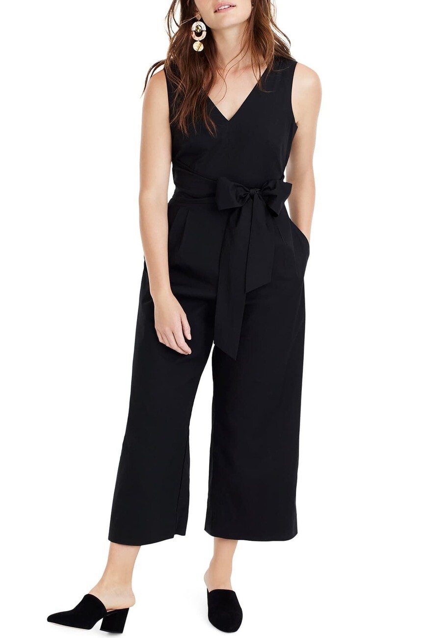 【送料&関税込】Prada Graphite Stretch Poplin Jumpsuit Prada long-sleeve Poplin Jumpsuit | Grey | FARFETCH