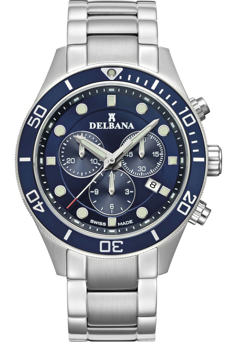 Delbana Armbanduhr Herren Sports Mariner Chronograph 41701.718.6.044