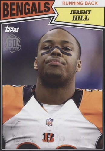 2015 Topps Jeremy Hill #T60-JH