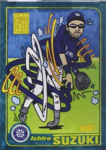 RARE~ Topps PROJECT 2020 Card 149 - 2001 Ichiro by Grotesk - Print