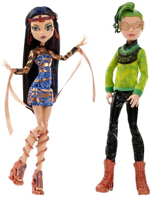 Monster High Boo York, Boo York Comet-Crossed Couple Cleo De Nile And Deuce Gorg