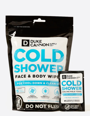 Duke Cannon Cold Shower Cooling Field Towels Multipack Pouch !! Free Shipping