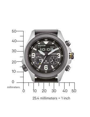 Pre-owned Citizen Jv1007-07e Mens Watch Promaster 35th Anniversary Eco-drive Combinatio...