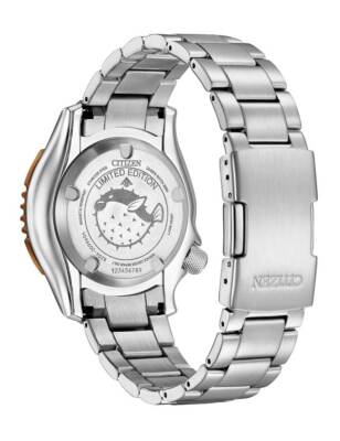 Pre-owned Citizen Ny0164-65xe Mens Watch Promaster Marine Fugo Day-date Automatic 42mm ...