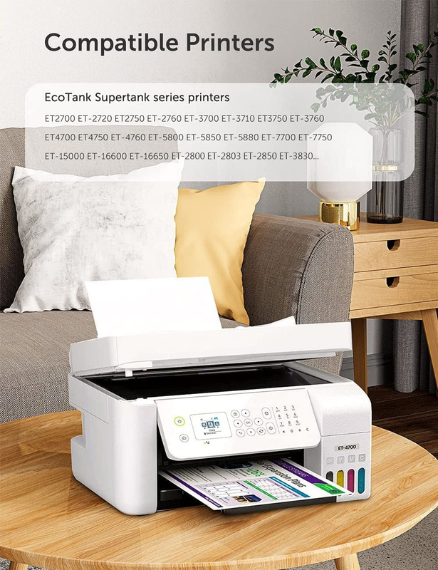 580ML Sublimation Ink for EcoTank Supertank Inkjet Printer ET-2400 ET-2720 ET-27