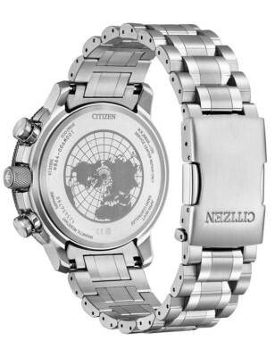 Pre-owned Citizen By3006-53h Mens Watch Promaster Sky Geo Trecker Eco-drive 46mm 20atm