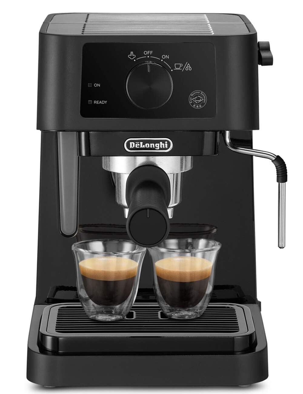 DeLonghi Espresso and Cappuccino Maker/Stilosa/EC235J-BK/Black/Japan/NEW DeLonghi Espresso and Cappuccino Maker/Stilosa/EC235J-BK/Black/Japan/NEW