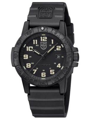 Pre-owned Luminox Xs.0330 Mens Watch Leatherback Sea Turtle Giant 44mm 100m