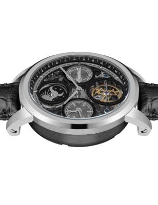 Pre-owned Ingersoll I16001 Mens Watch The Arc Automatic 44mm 5atm