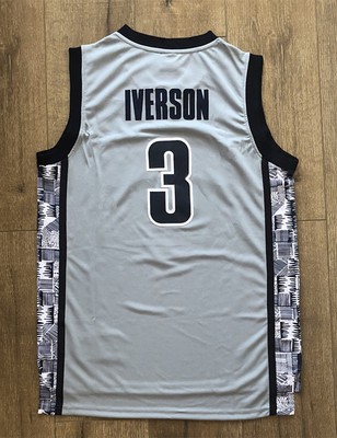 allen iverson hoyas jersey