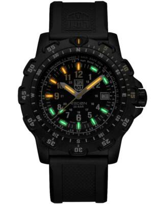 Pre-owned Luminox Xl.8825.h.set Herrenuhr Recon Point Man Set 45mm 20atm