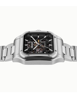 Pre-owned Ingersoll I14501 The Ollie Automatic Mens Watch 42mm 5atm