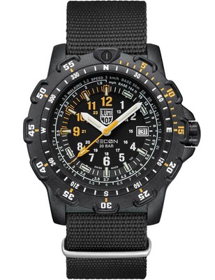 Pre-owned Luminox Xl.8825.h.set Herrenuhr Recon Point Man Set 45mm 20atm