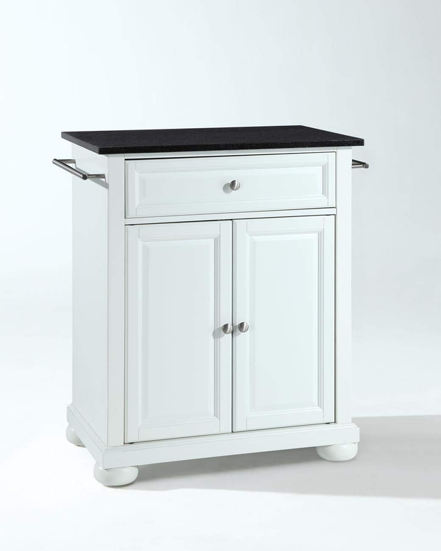 Crosley Furniture Alexandria Cuisine Kitchen Island with Sol