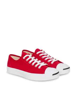 NEW Unisex Converse Jack Purcell Ox En Enamel 165010C Red/White/B 100% Original