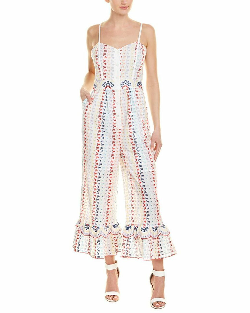 red carter allison jumpsuit