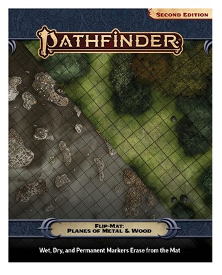 Pathfinder 2E: Откидной коврик: Плоскости из металла и дерева