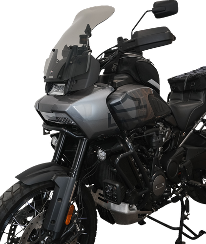 Klock Werks Flare 15.5" Tinted Windshield for 2021-2023 Harley Pan America 1250