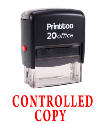 Printtoo CONTROLLED COPY Self Inking Rubber Stamp Office Stationary Stamp-PRSS89