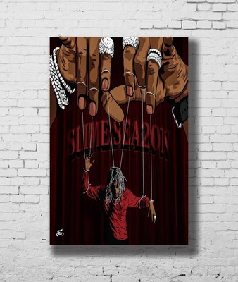 367878 Young Thug Slime Season 2 Mixtape Art Decor Wall Print Poster