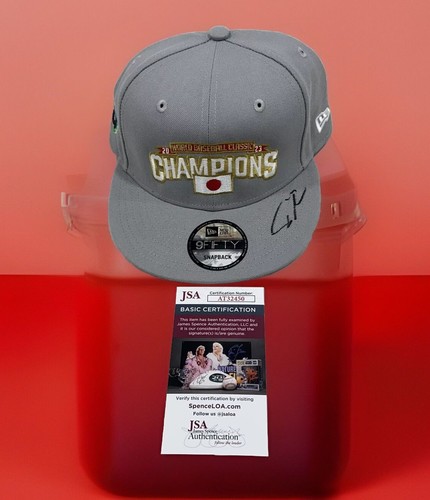 記念グッズ DU4007 World baseball Classic Japan 2009 Yu Darvish Signed 2023 World Baseball Classic Japan Hat