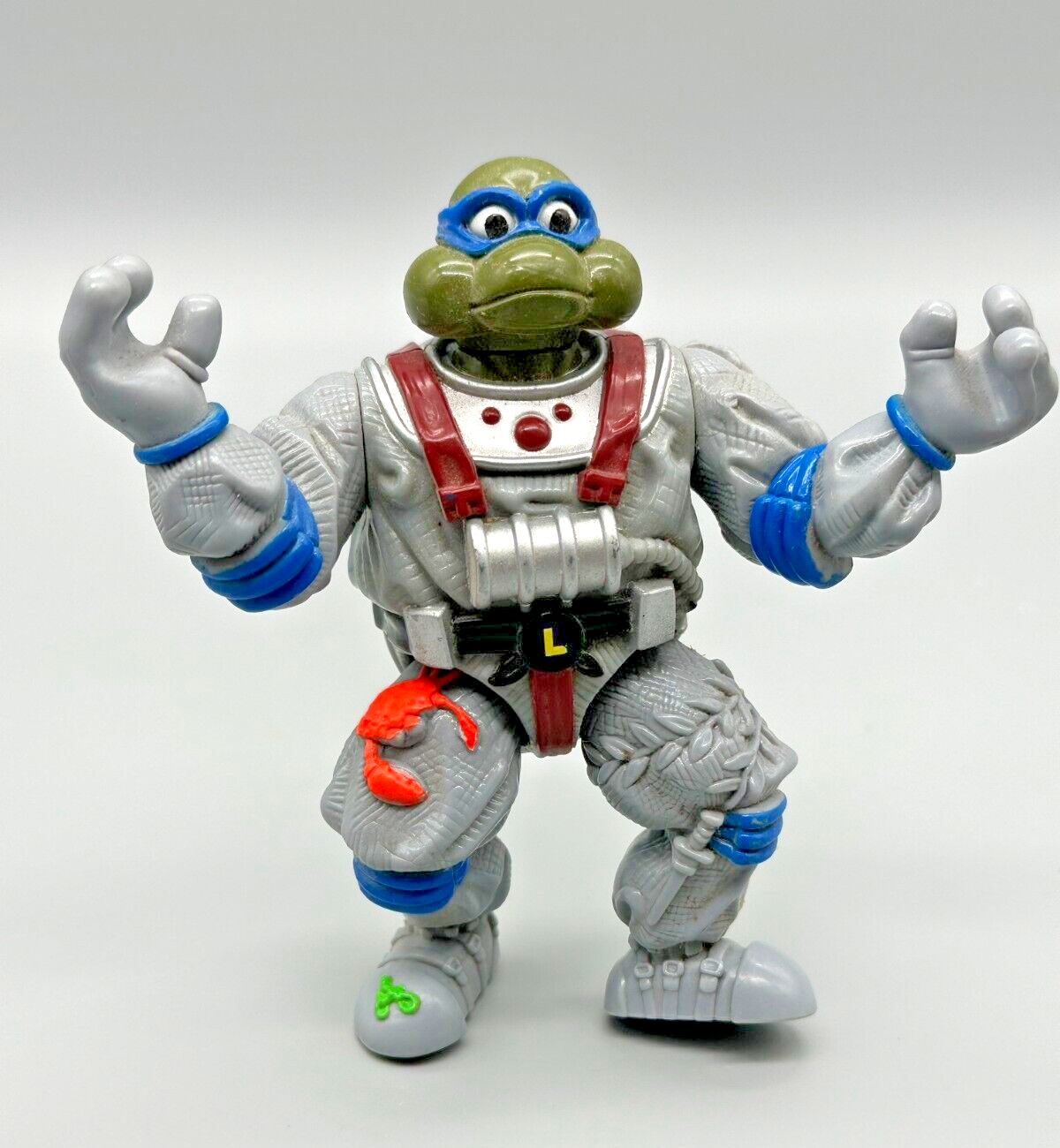 TMNT Deep Sea Diver Leonardo Leo 1995 Vintage Teenage Mutant