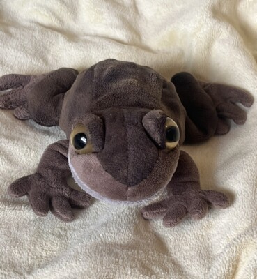 Wild Republic Frog Toad Plush Toy With Croak Sound 2013 K&M International Inc