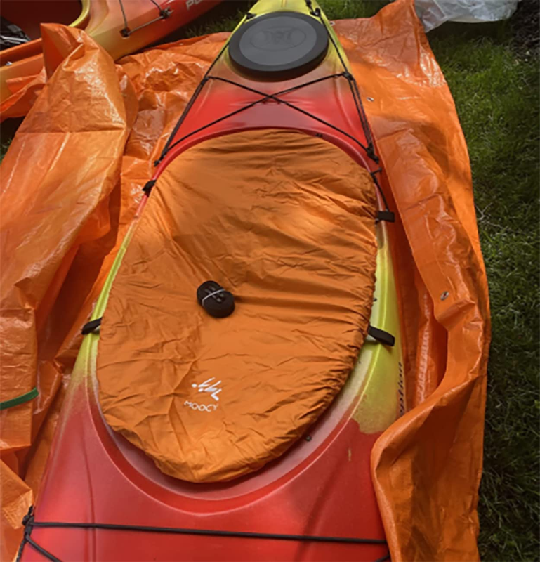 Universal Kayak Cockpit Covers ，Drape Waterproof Seal Cockpit Protector Kayak Ha