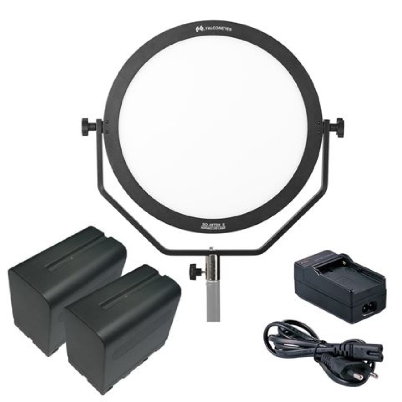 FALCON EYES Sophiez SO-48TDX II DMX Bi-Color Luce a LED con batterie, 48W