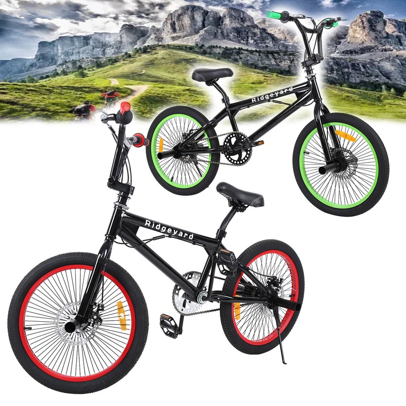 fahrrad hinten und vorne verschiedene reifen