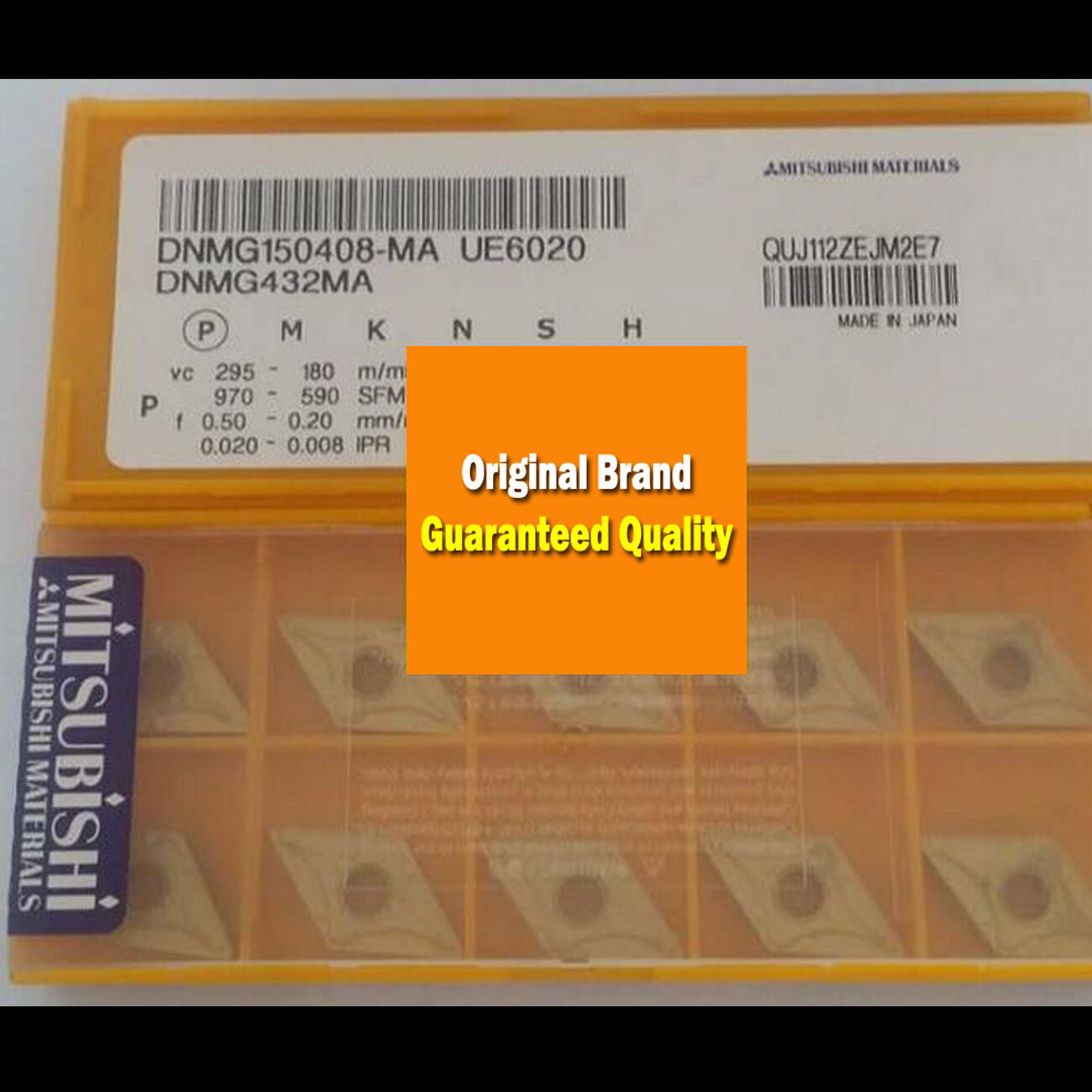 10PCS in BOX Original MITSUBISHI DNMG150408-MA UE6020 10PCS in BOX Original MITSUBISHI DNMG150408-MA UE6020