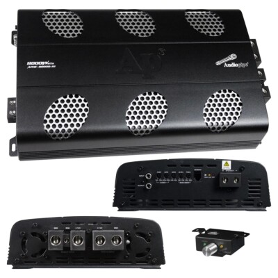 Audiopipe Full Range Class D Monoblock Amplifier 8000 Watts Aphf-8000D-H1