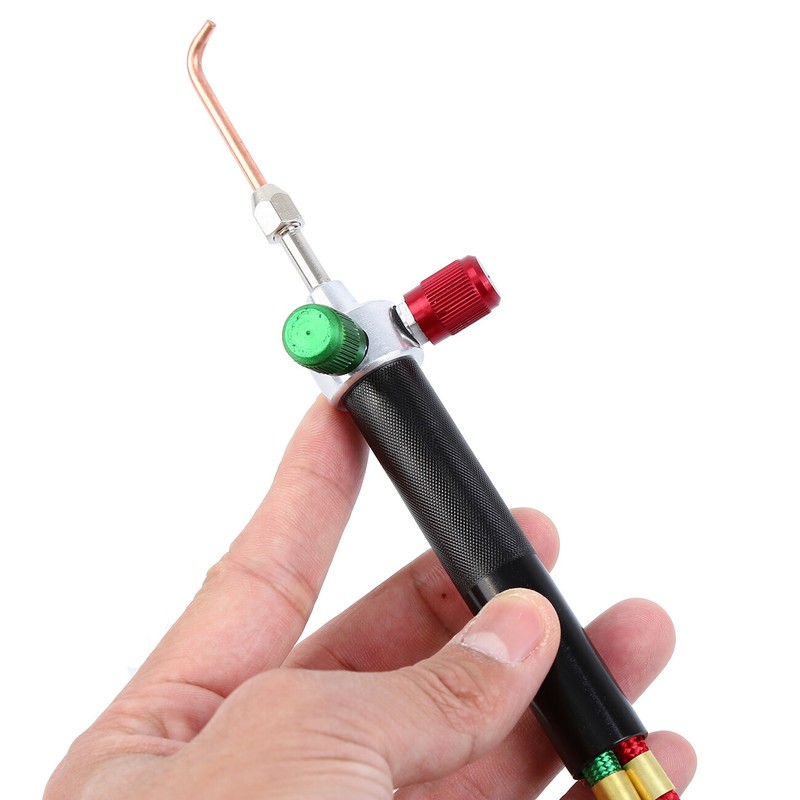 Jewelry Jewelers Mini Gas Little Torch Welding Soldering kit With 5 Tips
