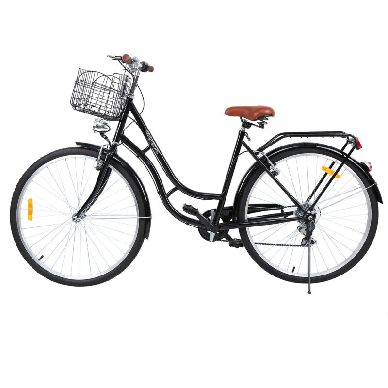 28 Zoll Citybike Stadt Fahrrad Damenrad bike 7 GÄNGE Damen Shopping Fahrräder