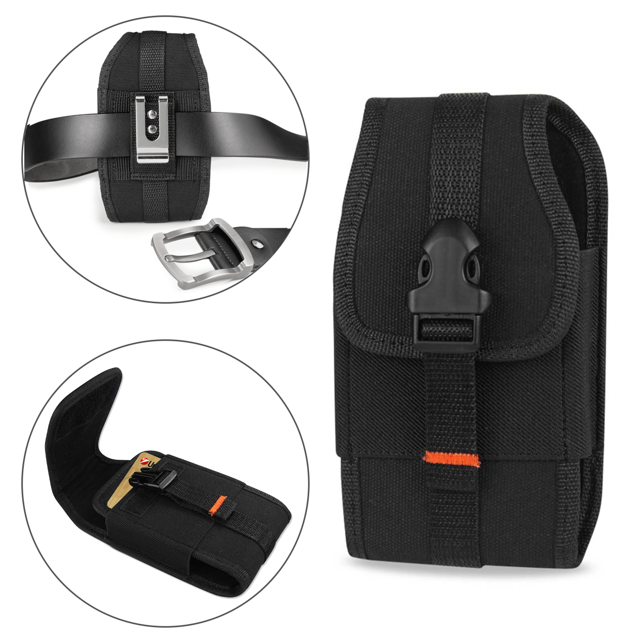 Heavy duty cell phone case with belt loop cheap