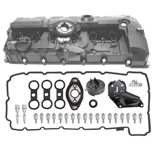 FOR BMW E82 E90 E70 Z4 X3 X5 ENGINE VALVE COVER w/ Gasket & Bolts 11127552281