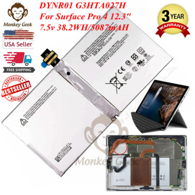 Brand New DYNR01 Battery for Microsoft Surface Pro 4 1724 Series G3HTA027H Table