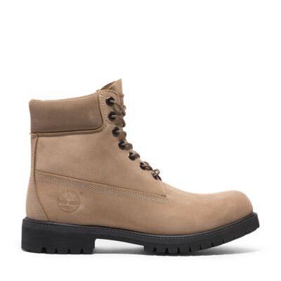 Мужские ботинки Timberland 6 дюймов премиум-класса из нубука среднего размера бежевого цвета (TB0A2P6W EN3)