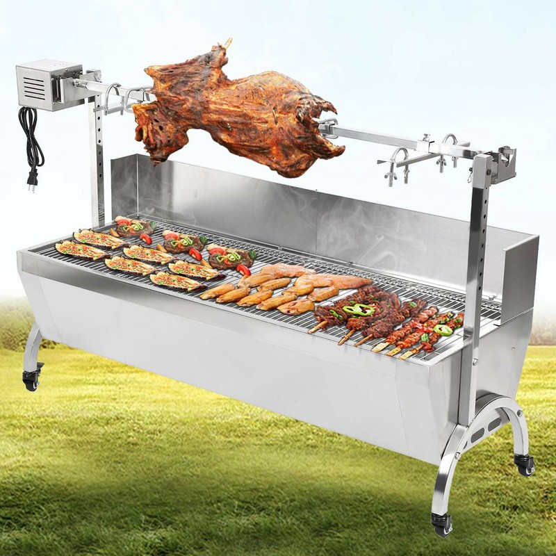 Купить Аксессуары для барбекю Ridgeyard 46" Large Stainless Steel BBQ ...