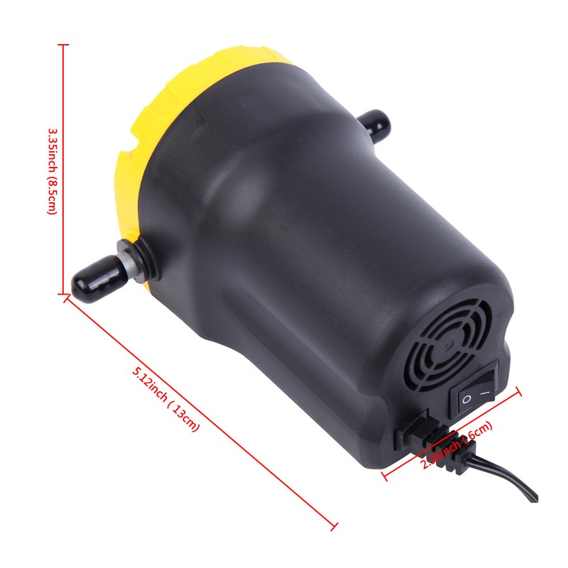 12V 60W Motor Oil Change Pump Extractor Oil Diesel Fluid Suction Transfer Pump