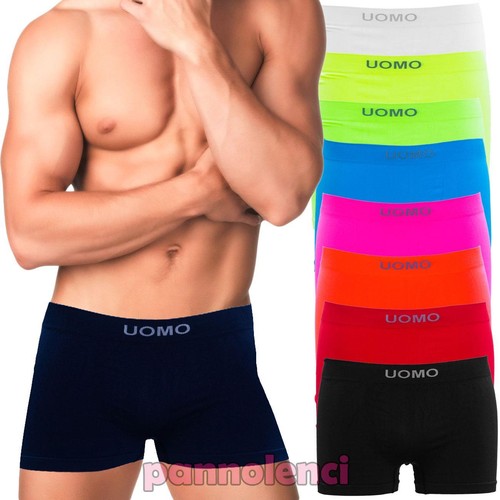 Boxer uomo mutande aderenti microfibra sport intimo pantaloncini nuovi  LBD-W118 | eBay