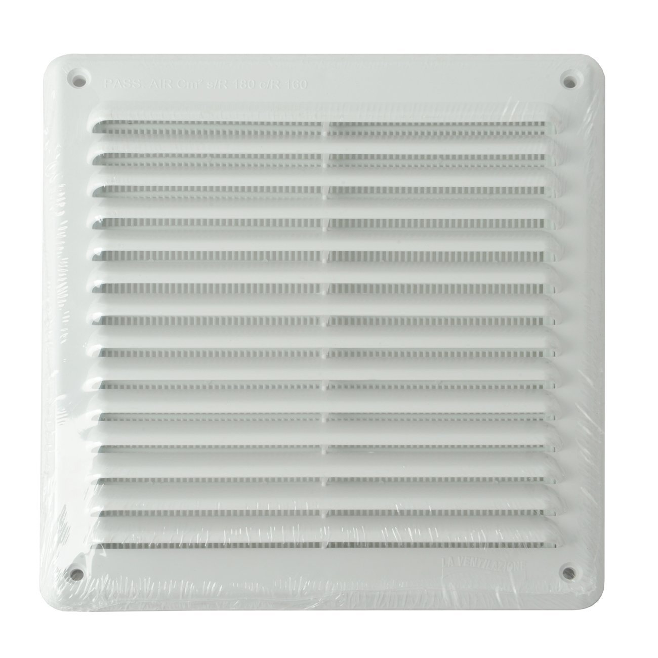 Griglia Di Ventilazione 20x20Cm In Plastica Per Aspirazione Aria Aerazione dfh