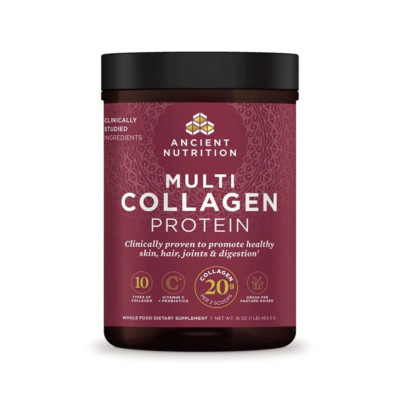 Ancient Nutrition Multi Collagen Protein Powder, Pure 16 OZ