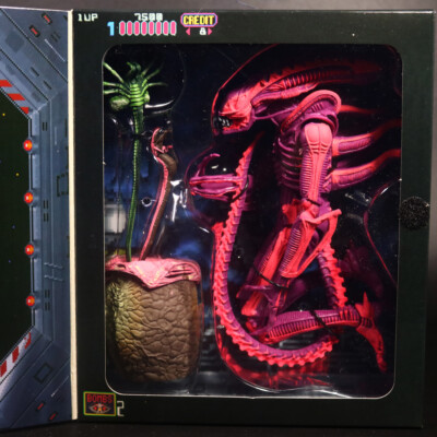 NECA Aliens Xenomorph Warrior Arcade Game Apprearance 7'' Action Figure New