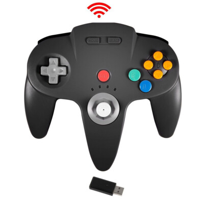 Wireless N64 Switch Controller for Nintendo Switch Online NSO PC Mac Raspberry