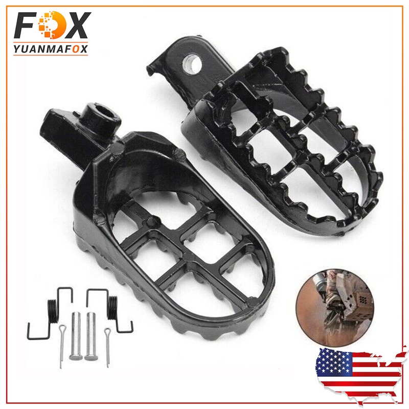 Aluminum Foot Pegs Rest For Yamaha PW50 PW80 Honda XR50 XR/CRF 50/70 Dirt Bike