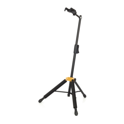 Hercules GS415B PLUS Auto Grip System Guitar Stand with Foldable Yoke