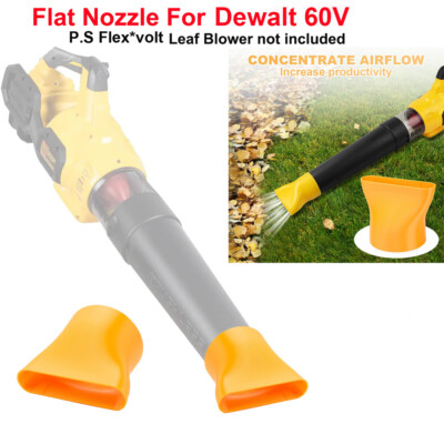Flat Tip Nozzle For Dewalt 60V DCBL772 Flex*volt Leaf Blower Flat Replacement
